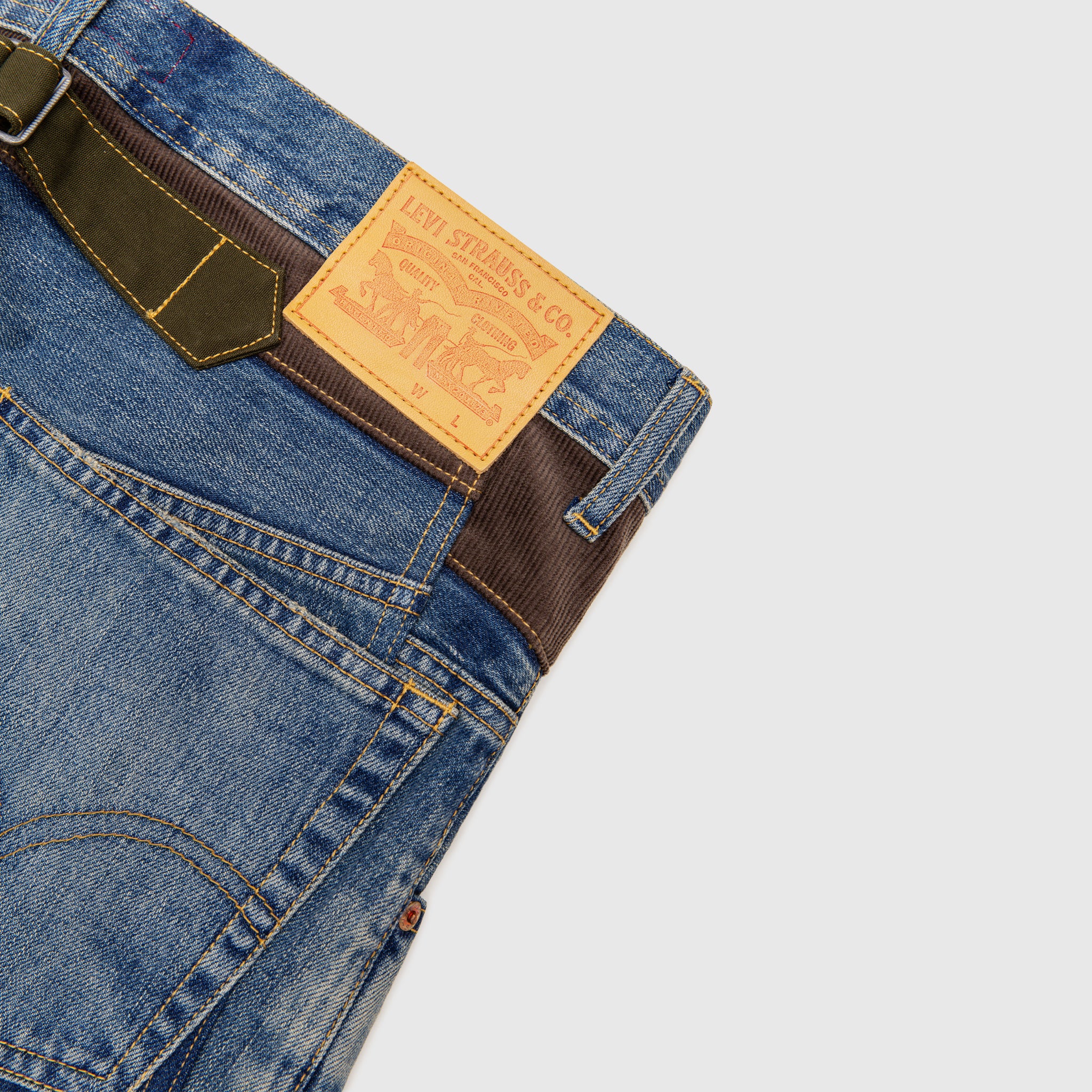 x LEVI'S TREATED COTTON DENIM JEAN - Image 9