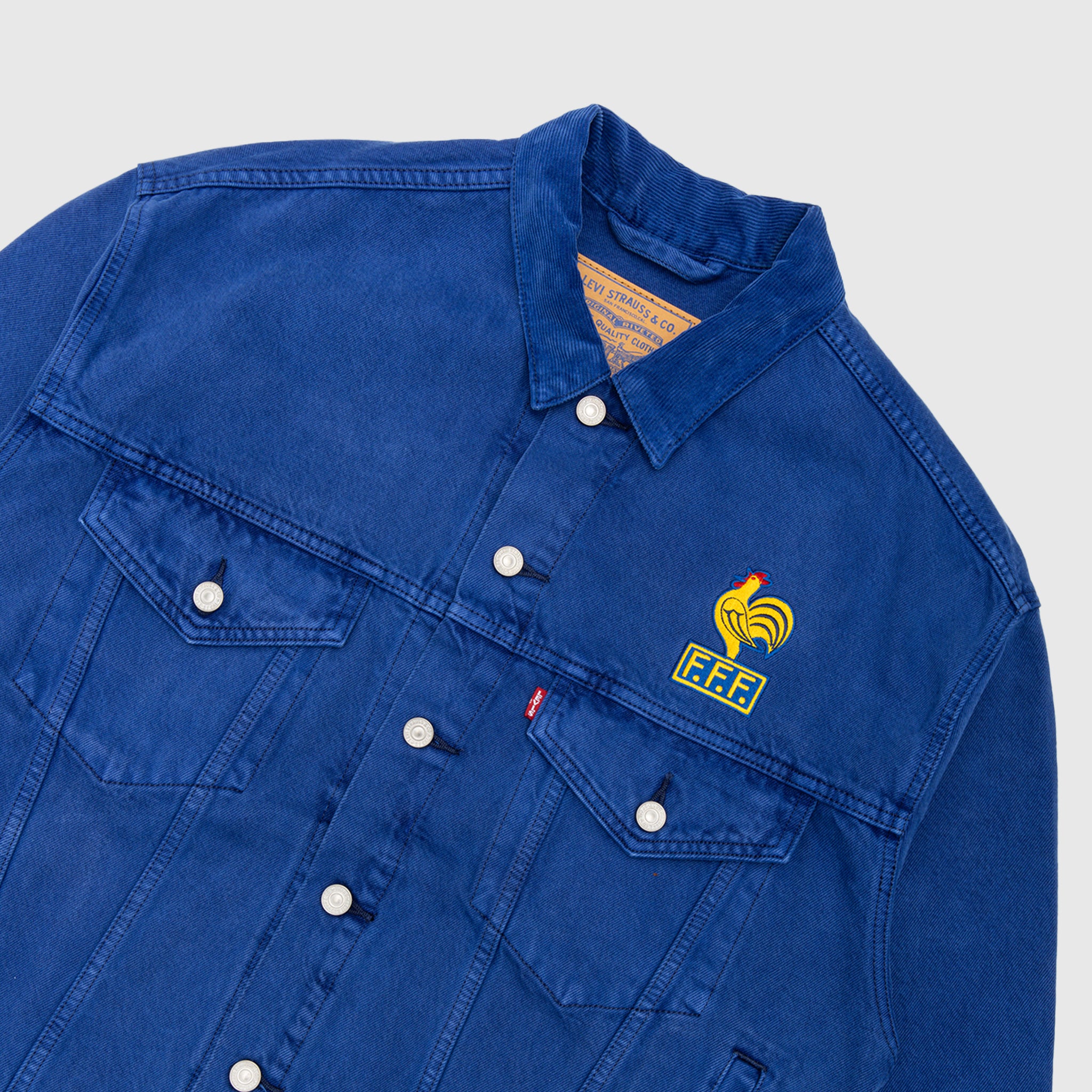 X WC TYPE III TRUCKER JACKET "FRANCE" - Image 2