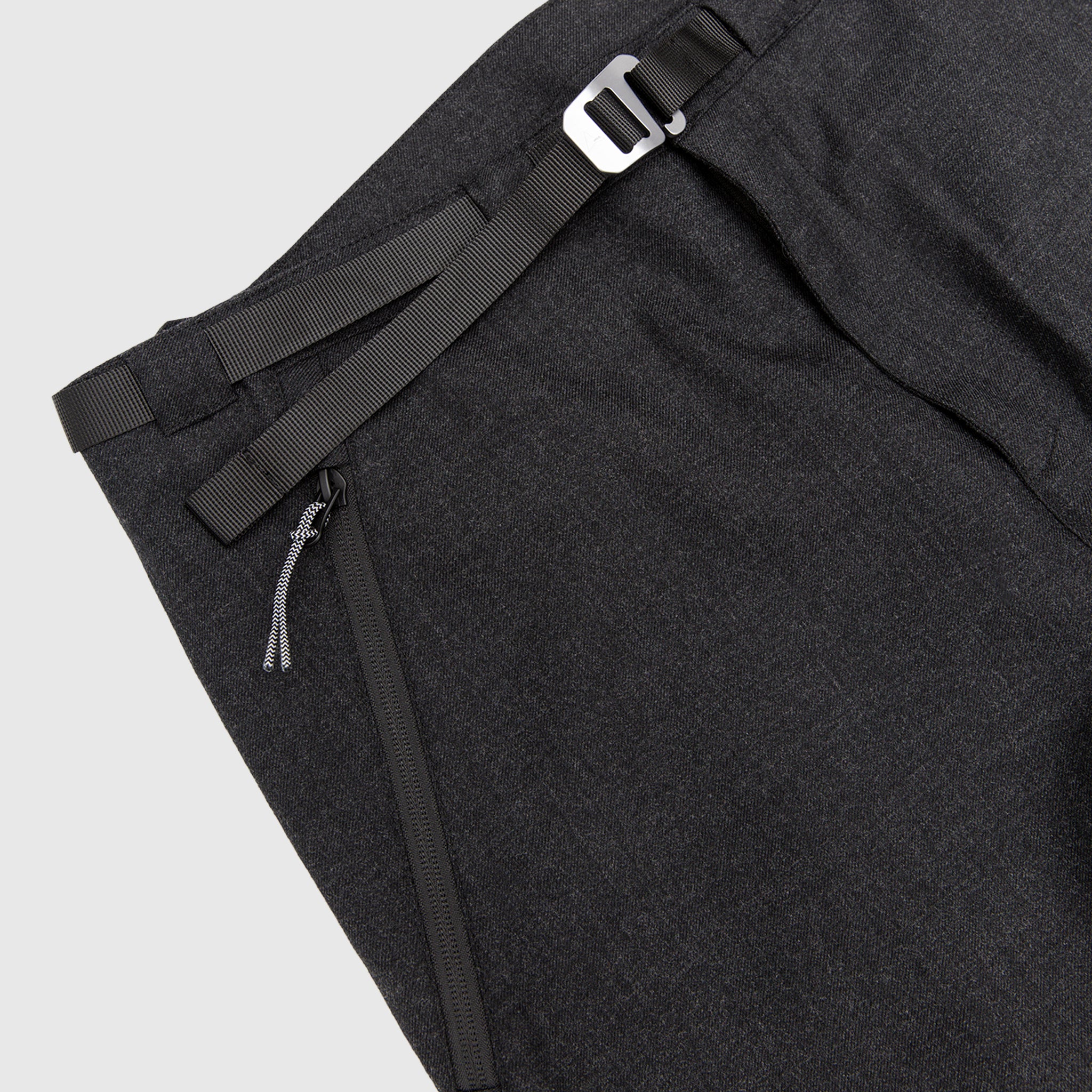 Y ZIP WOOL TWILL PANT - Image 4